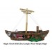 Large Ship With Anchor Aquarium Toy